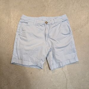 Chubbies Boomshakala Shorts Mens 30x7 Pale Blue Shorts Bermuda